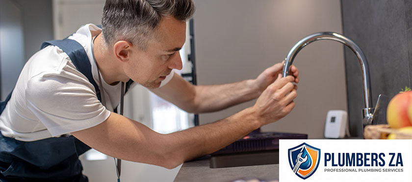 Plumber faucet repairs in Gauteng fixing leaking or damaged taps